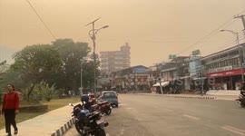 Nepal: Tourism of Nepal's Pokhara hit by wildfire-induced air pollution