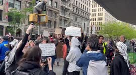 USA: Multiple groups of Palestinian and Gaza Solidarity Encampment supporters 7