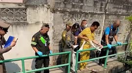 Russian man found floating in Bangkok canal with cuts on wrists
