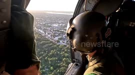 Brazil: Major flooding in southern Brazil leaves towns under water, causes power, water outrages