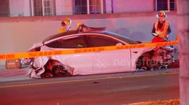 USA: Tesla Driver Killed in High Speed Crash in West Covina, LA