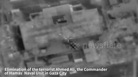 The IDF and ISA eliminated the Commander of Hamas' Naval Unit in Gaza City