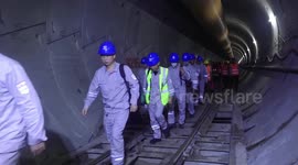 Tunnel under Nepal's Sunkoshi Marin diversion multipurpose project completed