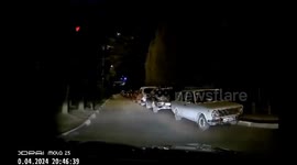 Failed fake accident: woman on crutches throws herself under car in Crimea