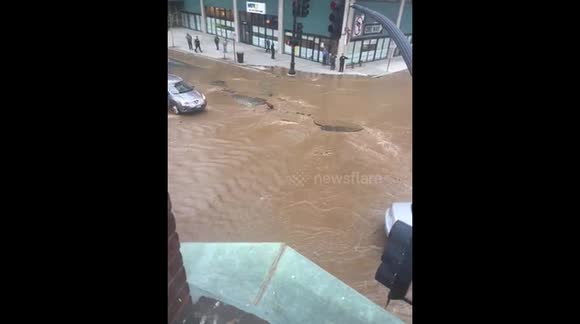Springfield, MA Water Main Break/ Sinkhole May 4, 2016 - Buy, Sell or