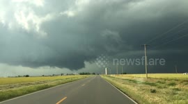 Big Wall Cloud in Oklahoma