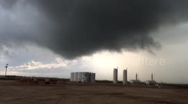Menacing Wall Cloud up close