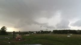 Shelf Cloud Time Lapse