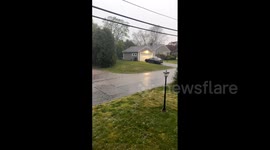 US: Strong Thunderstorms Bring Strong Winds And Hail To Massachusetts