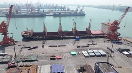 Chinese aid to Sri Lanka sets sail from Tianjin port