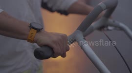 Running towards the spring of life