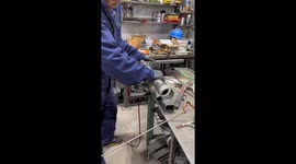 Canadian welder shares satisfying footage of him making stainless steel rings