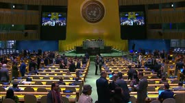 UN General Assembly backs Palestinian bid for UN membership