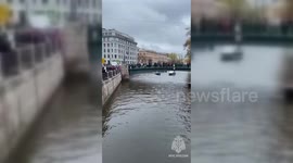 Russia: Seven Killed As Bus Plunges Into St Petersburg River