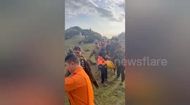 IAF airlifted the injured woman trekker successfully from the treacherous terrain on Northern India