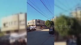 Gaza: Israeli Missile Falls On Gaza City