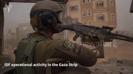 IDF Unveils Weapons Cache in Clinic, Continues Operations in Gaza