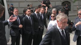 Spain: Real Madrid Celebrates Winning The 36th La Liga Title