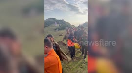 India: Air Force officials rescues 2 NRI women tourists from forest in northern India