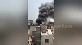 India: Fire breaks out shop in Delhi's Chandni Chowk,No cagulity
