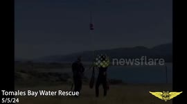 USA: Swift Aerial Rescue Saves Lives in Tomales