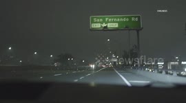 USA: Wrong Way DUI Driver in Custody on Tape in Glendale, LA
