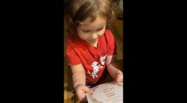 First wedding invitation ignites a fairytale fantasy in a little girl's heart
 