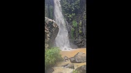 The Hidden Waterfall not many people has seen Astonishing Waterfall in Metemiedo, Orocovis, Puerto Rico