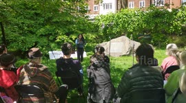 Speakers Or, Israeli Conscientious Objectors International at the Remembering those who refused to fight, London, UK