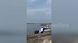 Chinese ships shadow Filipino fishermen conducting civilian supply mission in disputed territory