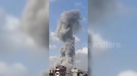 Palestine: Israeli war planes targeted the center of Jabalia