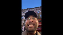 Dublin portal to NYC draws excited reactions