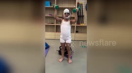 Girl, 5, has successful operation to remove her Batman birthmark on face