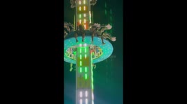 Man risks it all: using phone without seatbelt on scary fair ride