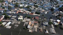 Brazil: Floods from the air in Brazil