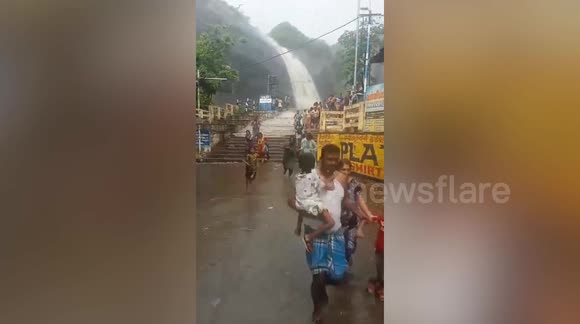 Boy 17 Killed When Flash Floods Hit Waterfall Where People Were