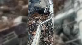 Palestine: People Search For Relatives Under Gaza Rubble