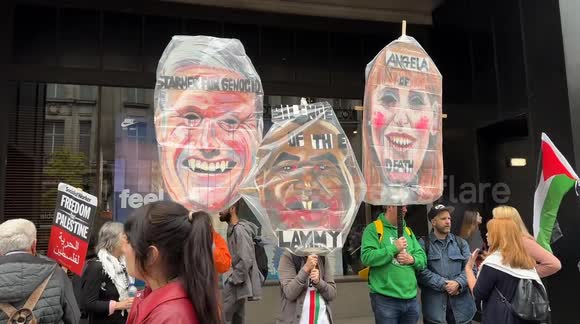 Global Demonstration for Palestine on Nakba Day in London