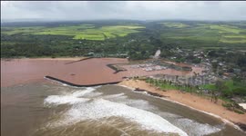 Back to back Kona Low weather produced flash flooding rain and brown water advisories across the Hawaiian Islands.