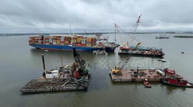 USA: Unified Command Gears Up for M/V Dali Removal in Key Bridge Response Effort