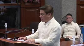 Philippine Senate President Zubiri steps down, Escudero sworn in