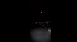 Eerie Streetscape in China Amidst Howling Winds and Flickering Lights