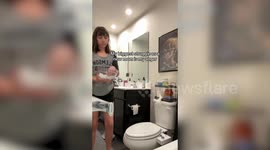 Mum splits opinion online - by smashing ice to manage postpartum anger