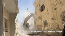 West Bank: IDF Launches Operation with Excavator to Counter Terror Threat in Jenin Region