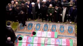 Iran: Imam Khamenei led the funeral prayer over the bodies of President Ebrahim Raisi and his esteemed companions