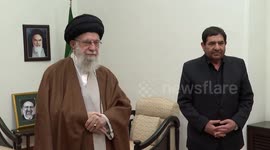 Iran: Al-Sudani meets with Imam Khamenei to express condolences