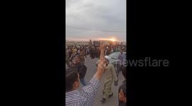 Iran: Crowd Gathers In Qom For President Raisi’s Funeral Procession