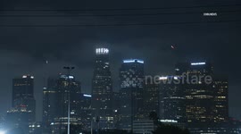 USA: SpaceX NROL-146 Launch seen in Los Angeles