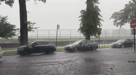 Severe Thunderstorm in Bronx