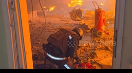 Russian strikes on Kharkiv printing house kill seven employees, injure 16